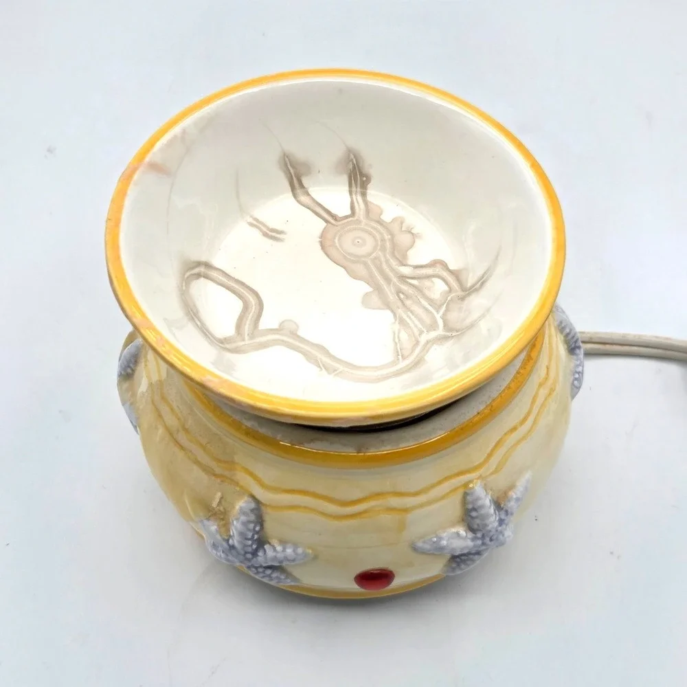 Starfish Beach Coastal Electric Wax Warmer Fragrance Aromatherapy Cottage Core‎